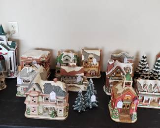 Lefton Christmas Village