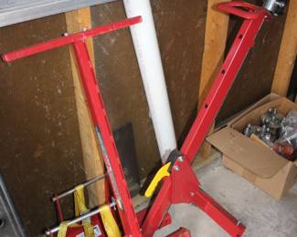 MoJack EZ Max—Lawn mower lift