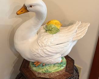 Goose tureen