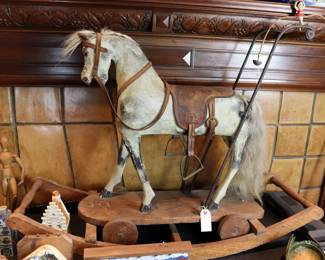 Antique toy horse