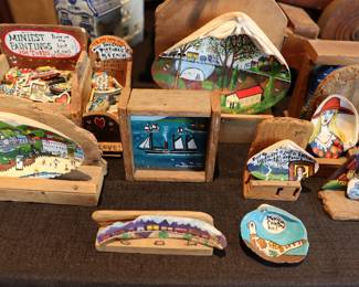 Vintage California folk art