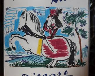 Picasso framed print