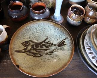 Vintage studio stoneware dishes