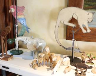 Vintage and antique animal decor