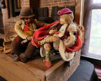 Michael Garman city-scape sculpture, 1974