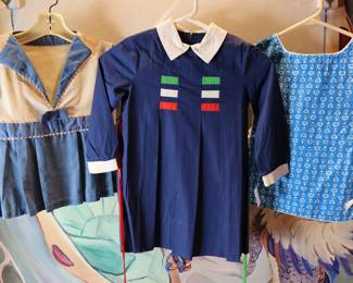 Vintage children's clothing