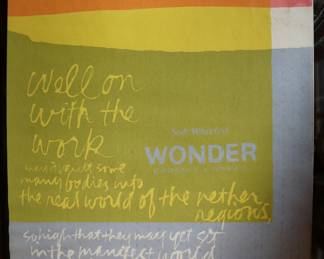 Sister Mary Corita signed print