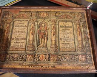 Antique 1880 German Richter's Anchor Blocks