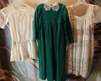 Vintage children's clothing