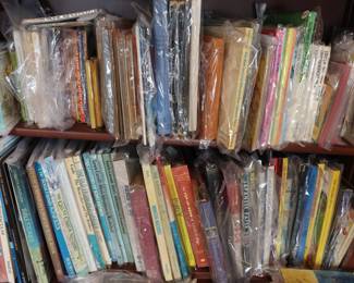 Vintage and contemporary pop-up books