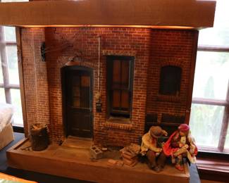 Michael Garman city-scape sculpture, 1974