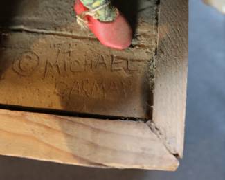 Michael Garman city-scape sculpture, 1974