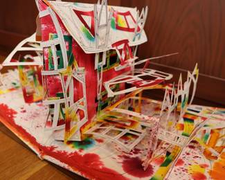 Vintage pop-up paper art, Paul Johnson