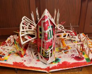 Vintage pop-up paper art, Paul Johnson