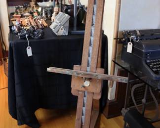 Antique easel