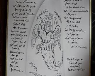 Sister Mary Corita signed print