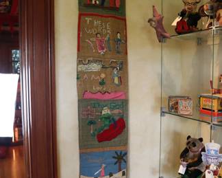 Vintage and antique toys, folk art