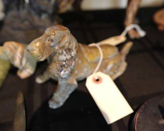 Antique cast iron dog
