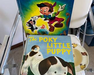 Vintage Walt Disney Big Books