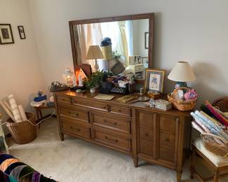 Drexel Heritage Low Boy with Mirror. 