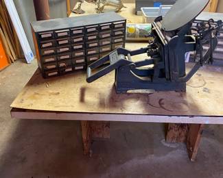 Vintage Mercury Excelsior Letter Press