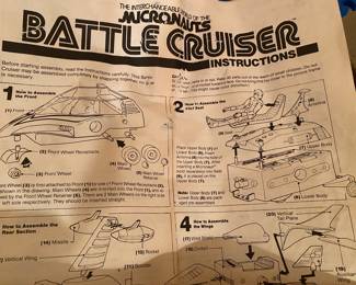 Vintage Micronauts Battle Cruiser