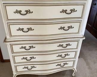 Vintage French Provincial High Boy