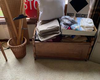 Vintage Sewing, Vintage Metal Directional Signs (SOLD)