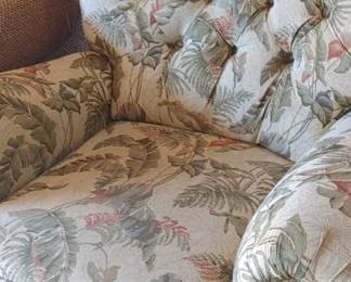 Beautiful & Comfortable tropical motif recliner