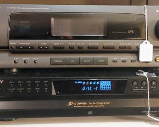 5 disk CD changer & Stereo & speakers