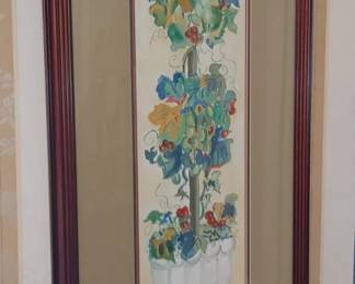 Pair of water color paintings by Tricia Fountain