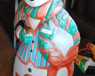 Snow man blow Mold decoration