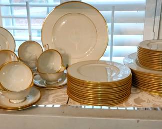 Beautiful set of Lenox Mansfield China