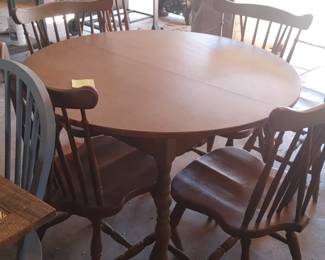 Several tables & chairs