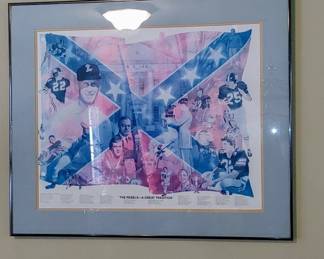 Limited edition R.E. Rebels
Print by Paul Miller. 

