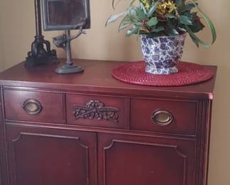 JB VanSciver Co Cherry Cabinet 