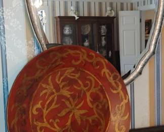 Decorative wood plate