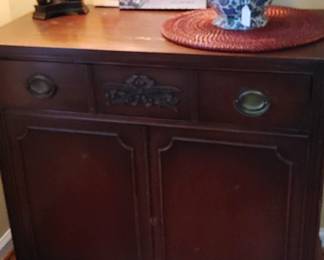 JB VanSciver Co Cherry Cabinet 