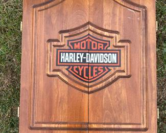 Harley Davidson dart board
