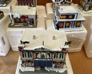NY Yankees Hawthorne Village Christmas Decor - with cords & certificates of authenticity