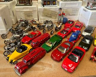 Die cast metal cars