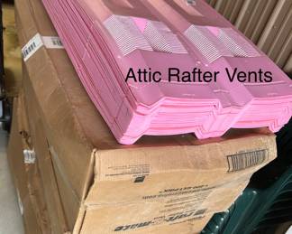 Attic rafter vents 