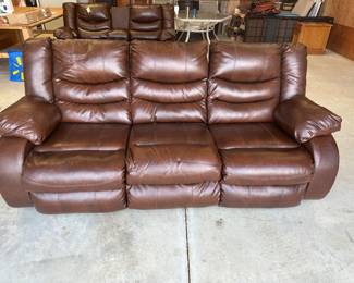 Reclining Leather couch