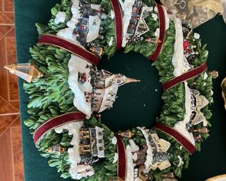 Thomas Kincaid musical wreath