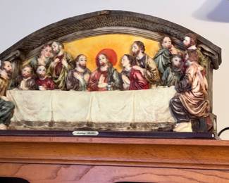 1960’s 3-d figurine “Last Supper”