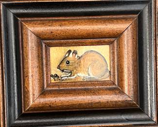 I love this tiny art work!