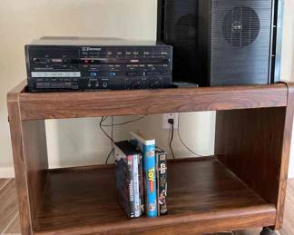 Stereo and Media Cart
