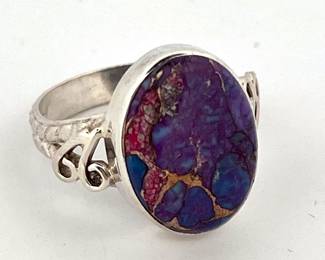STERLING SILVER 925 TURQUOISE RING
