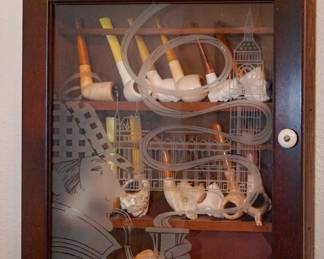 Meerschaum pipe collection