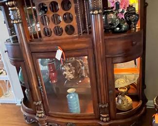 bar/curio cabinet